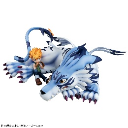 MegaHouse限定 G.E.M. 数码宝贝大冒险 加鲁鲁兽&石田大和 再版16000日元（HMG-848445)