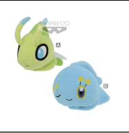 精灵宝可梦 放松时间  雪拉比&玛菲纳 毛公仔 800日元(HBP-16355)