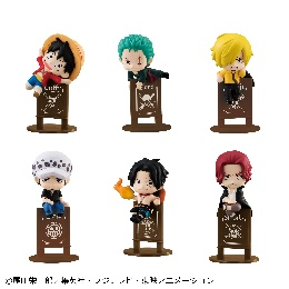 MegaHouse茶友系列 航海王 海贼们的宴席 再版850日元（HMG-852411)