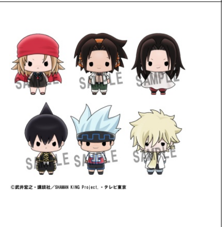 MegaHouse盒蛋 吉祥物 人物角色 通灵王-混箱636日元（HMG-83187)