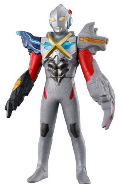 奥特英雄系列 艾克斯奥特曼 混合装甲59元（HUM-73184）