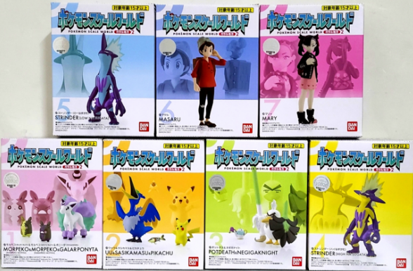 糖果盒蛋 寵物小精靈SW 造型系列 伽勒爾地區 第二彈  500日圓（HCT-50384WO）