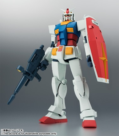 ROBOT魂 <SIDE MS> RX-78-2 高达 ver. A.N.I.M.E.（再販版）6000日元（HGT-67568）