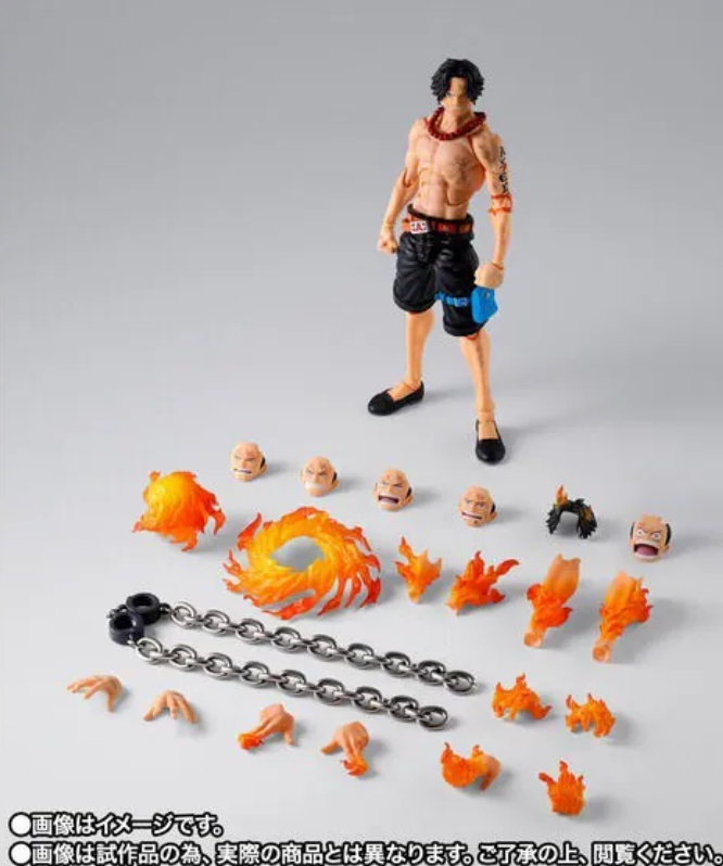 '【魂商店】S.H.Figuarts波特卡斯·D·艾斯-玛林福特篇 9000日元(HOP-72126)