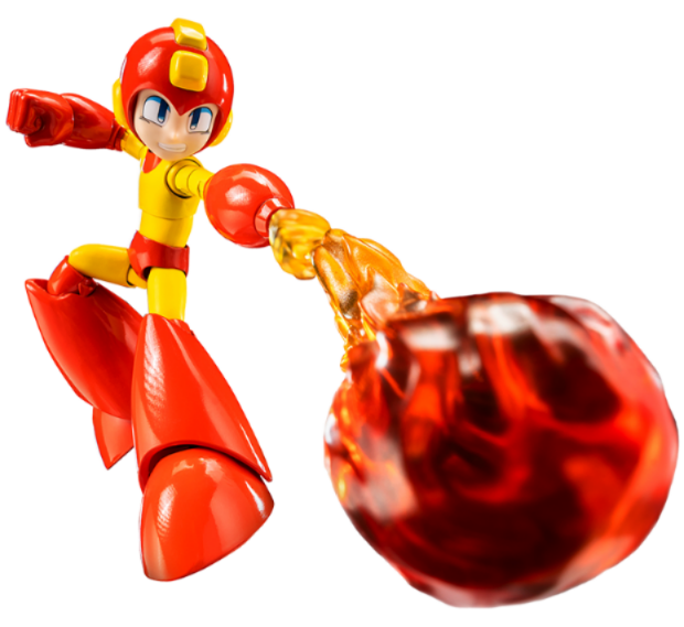 《洛克人》MDLX系列洛克人火焰风暴收藏级可动模型 290元（4895250814998）