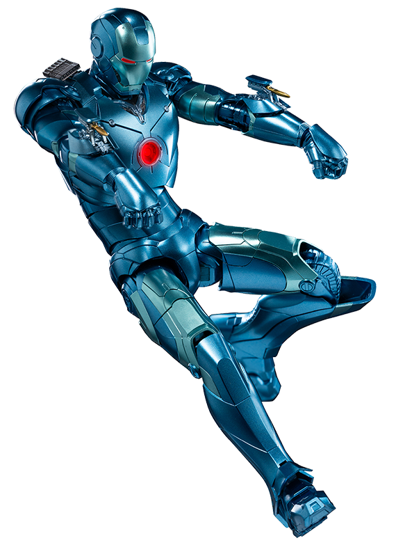 threezero 漫威 钢铁侠Mark3（潜行版）DLX系列收藏级可动模型 720元（3Z0922）