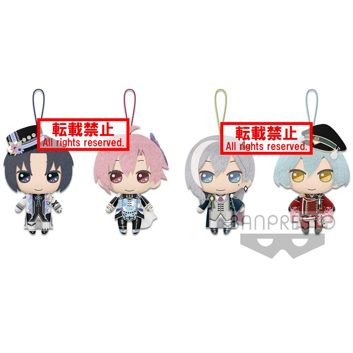 眼镜厂 偶像7 毛公仔  2020 Anniversary ver 第二弹 583日元（HBP-16826）