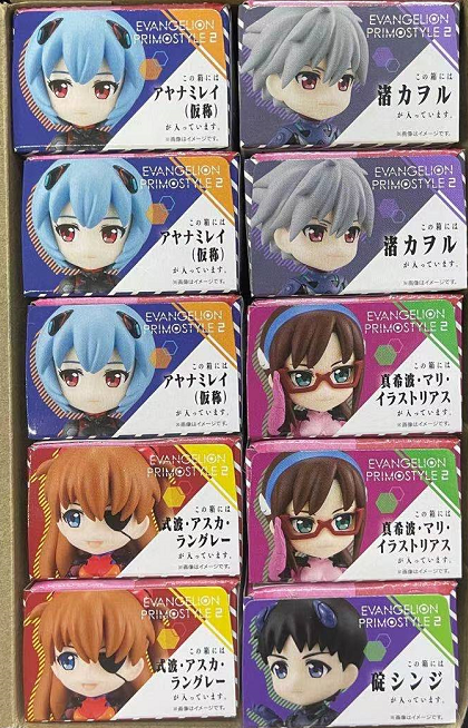 糖果盒蛋 新世紀福音戰士 角色人偶系列第二彈 500日元（HCT-50341WO）