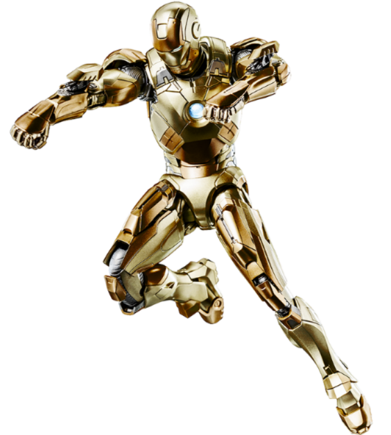 《漫威：无限传奇》漫威钢铁侠DLX系列Mark21「米达斯」收藏级可动模型 730元（3Z08300W0）