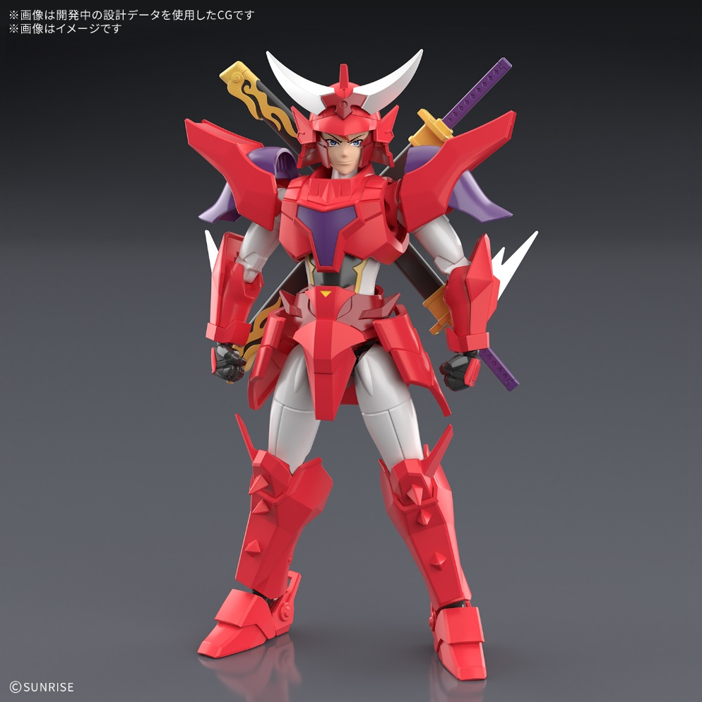 模型30MF 铠真传武士军团 灼热的凯5000日元（HGD-5072042）