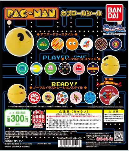 扭蛋 吃豆人 扭蛋滾軸印章 300日元（HCP-62341）