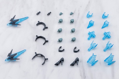 寿屋MSG 机甲补给34 幻影 头部装备&幻影高跟鞋 灰色ver.1600日元(MJ34J)