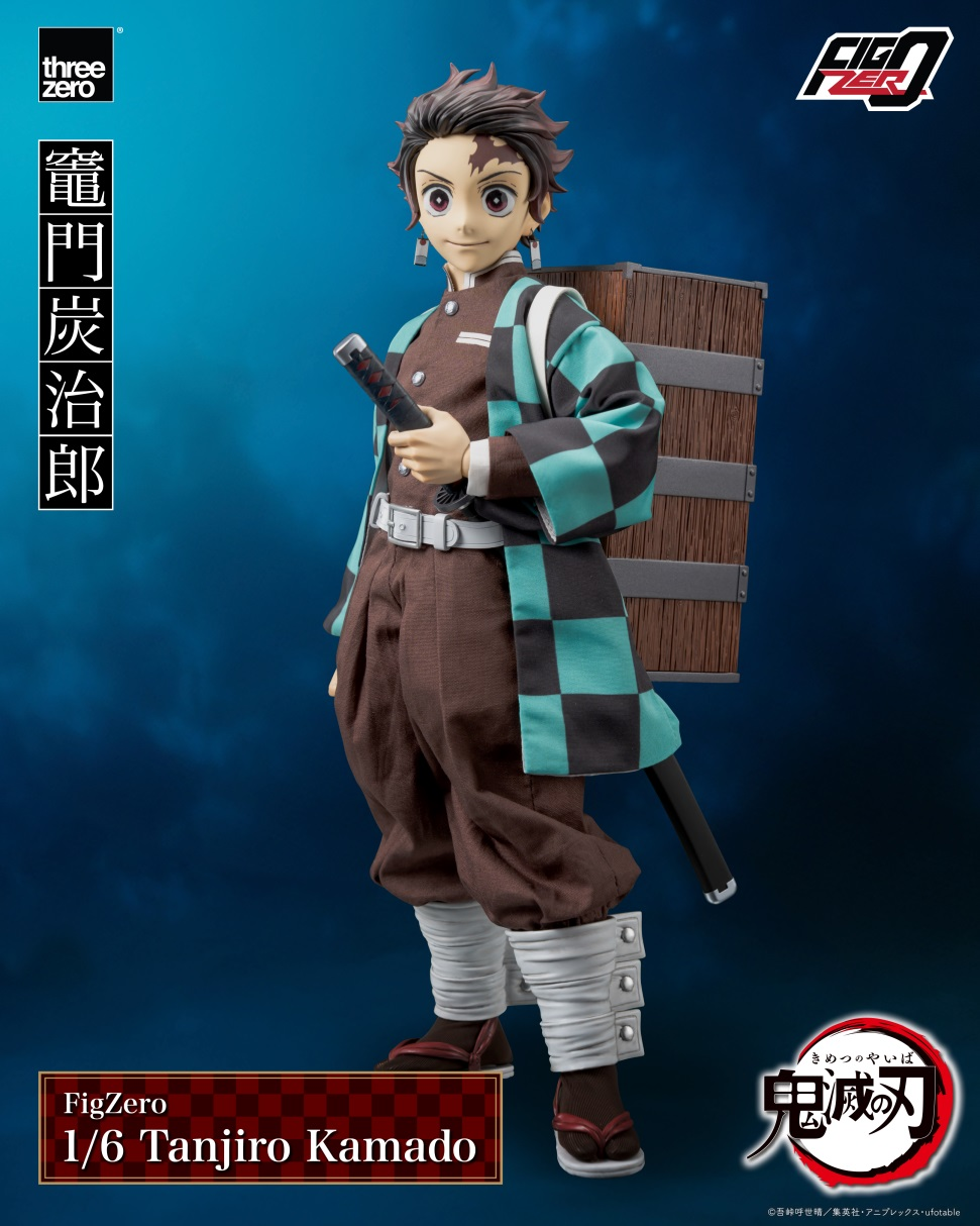 hreezero 《鬼灭之刃》灶门炭治郎 FigZero系列 1/6比例收藏级可动人偶 1190元（3Z06670W0）