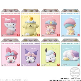 糖果盒蛋【海外单独再贩】万代 三丽鸥家族朋友系列2（无口香糖）-混箱320日元（HCT-23289WO）