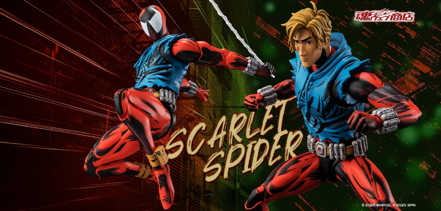 【魂商店】S.H.Figuarts 猩红蜘蛛《蜘蛛侠：平行宇宙》9000日元（BAN-68755)