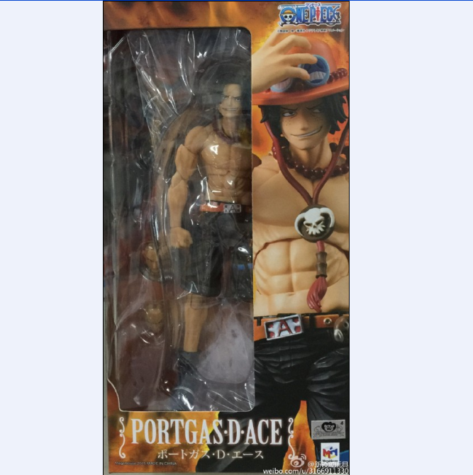 （已售完）MegaHouse 可动系列。海贼王。艾斯。8500日元（HMG-81858）