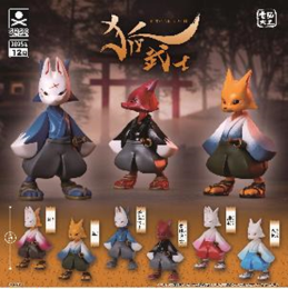 扭蛋-狐武士 摆件500日元（71807）