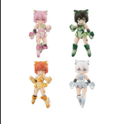 Mega house 盒蛋 桌面武装 武装神姬  B-121[FS]s 希尔菲-II-混箱 1180日元（HMG-83074）