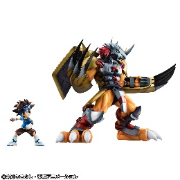 MegaHouse限定 Precious G.E.M. 数码宝贝大冒险 战斗暴龙兽&八神太一 再版22000日元（HMG-843815)