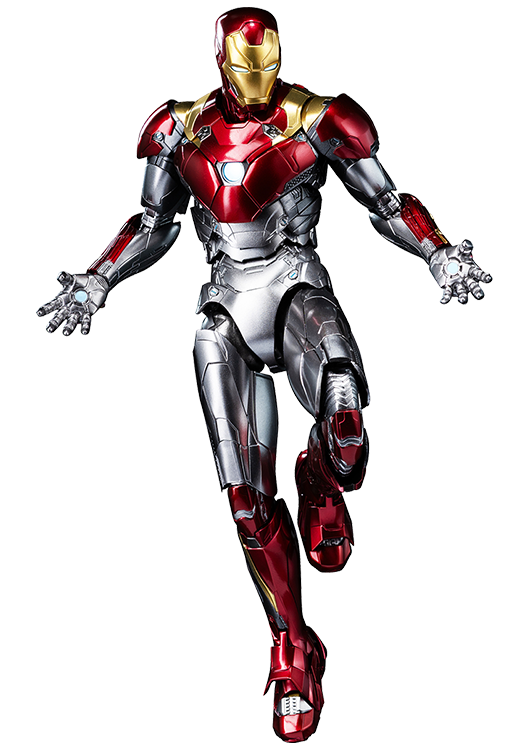 《蜘蛛侠：英雄归来》钢铁侠Mark47 DLX系列收藏级可动模型 750元（3Z0946）