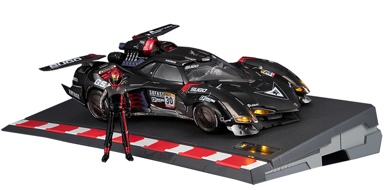 threezero X MegaHouse《高智能方程式》 阿斯拉达G.S.X RS SIREN 标准版 收藏级可动模型 2490元（3M0974）