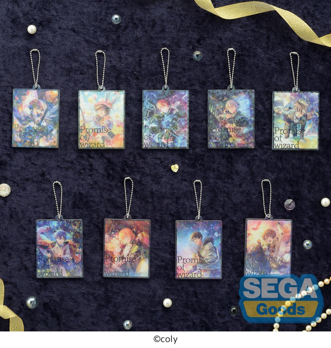 SEGA世嘉 亚克力挂件 魔法使的约定 Vol.2 113.75元（115-1121608）