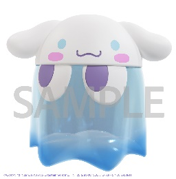 MegaHouseChibi收藏手办DX 吃豆人×三丽鸥角色 幽灵大耳狗 透明色ver.3000日元（HMG-846229)