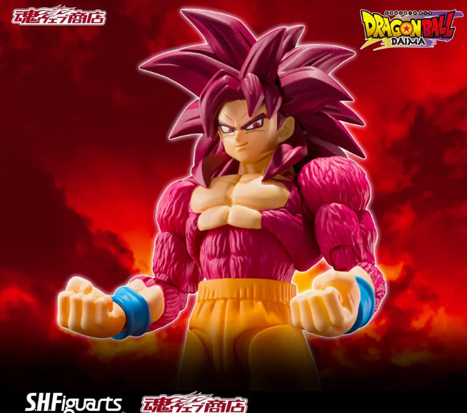 '【魂商店】S.H.Figuarts 超级赛亚人4孙悟空-DAIMA- 8000日元(HDB-73637)