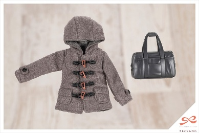 手办 配件 创彩少女庭院 小小衣橱 校服外套 炭棕色 212元（CL024）