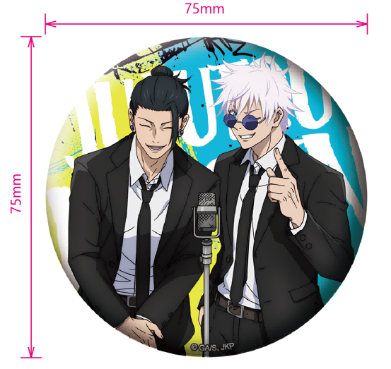 咒術廻戰2  徽章系列9 五夏双人相声组 正装 徽章套组69元（SRE-JKAC092）