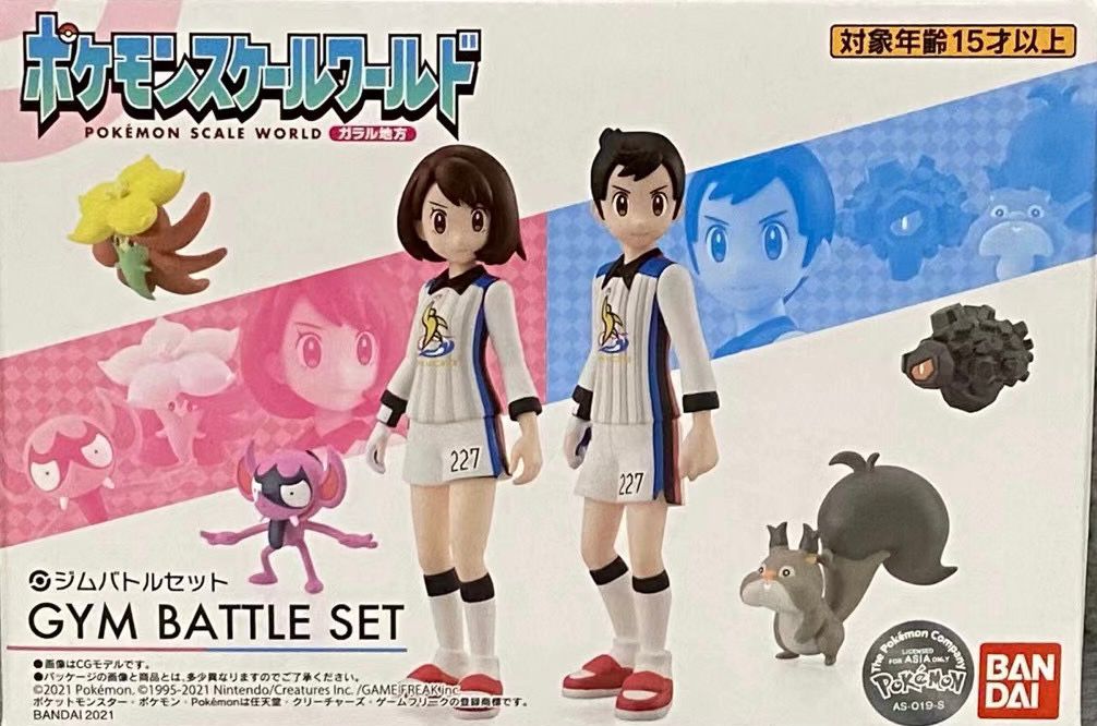 糖果盒蛋 限定 寵物小精靈SW 造型系列 伽勒爾地區 道館對戰套裝 3000日元（HCT-50382WO）