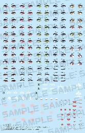 寿屋拼装模型 女神装置 尤格拉希斯 斯库尔 神射手 眼部水贴套装1000日元(KP855)