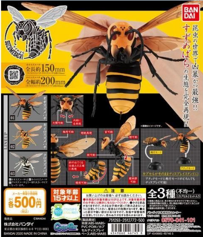 扭蛋 大黃蜂 500日圓（HCP-46745）