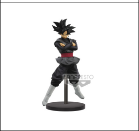 眼镜厂 龙珠超 超战士列传II 第二章 未来的战斗 A款 黑悟空  800日元（HBP-16304）