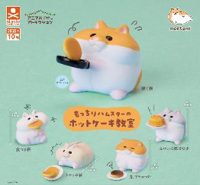 扭蛋-仓鼠探险队 胖胖仓鼠松饼教室摆件300日元（71790）