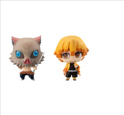 Mega House 限定 Q版 派对系列 鬼灭之刃  我妻善逸&嘴平伊之助 4500日元（HMG-82882）