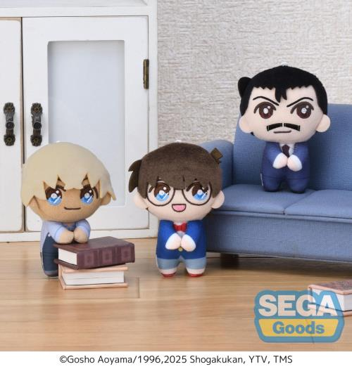 SEGA世嘉 Pyokotomo 名侦探柯南 柯南＆小五郎＆安室53.75元（115-1116086）